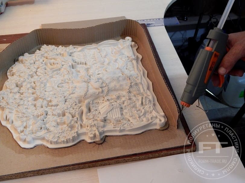 Опалубка для силиконовой формы Изготовление опалубки под силиконовую форму