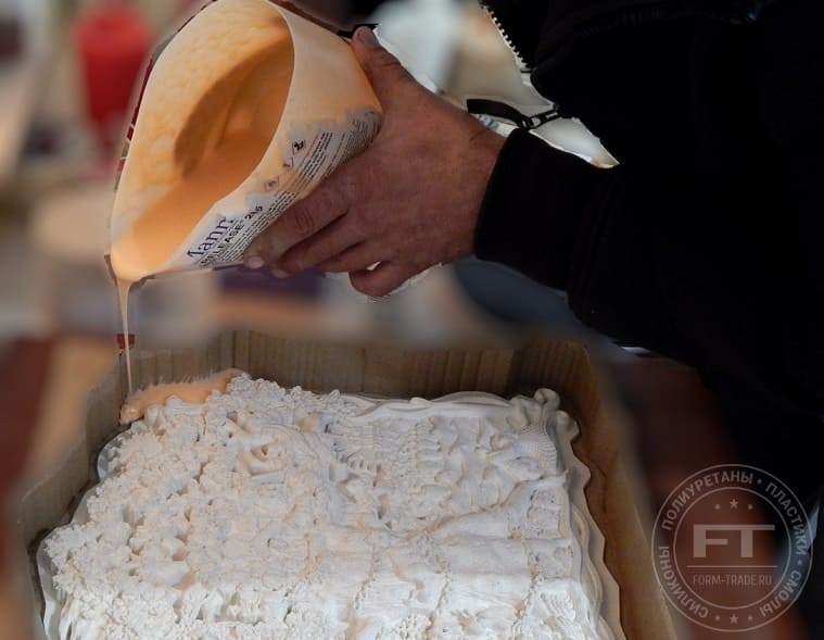 Изготовление формы из силикона Заливка силиконовой формы